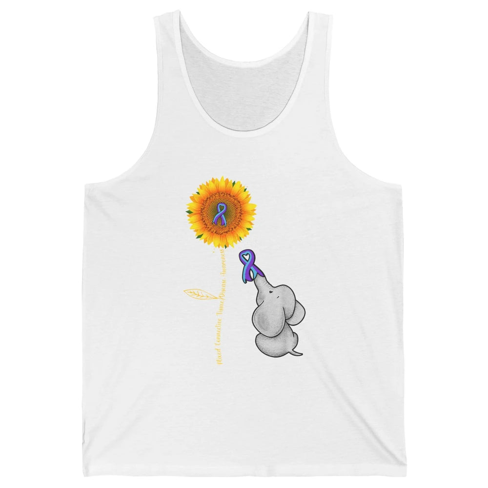 Mixed Connective Tissue Disease Baby Elephant Sunflower Unisex Jersey Tank