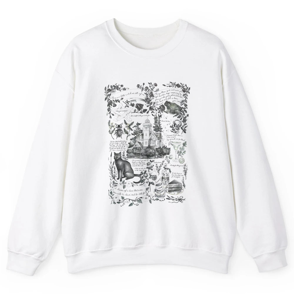 Practical Magic Gardening Witchcraft Plant Lovers Gardeners Unisex Crewneck Sweatshirt