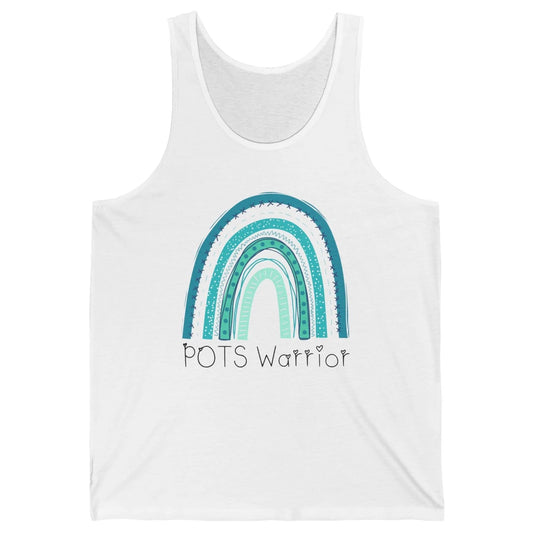 POTS Rainbow Postural Orthostatic Tachycardia Syndrome Unisex Jersey Tank