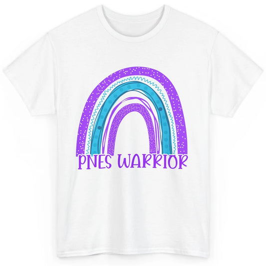 Psychogenic Non-epileptic Seizures PNES Purple Teal Rainbow Classic Unisex T-Shirt
