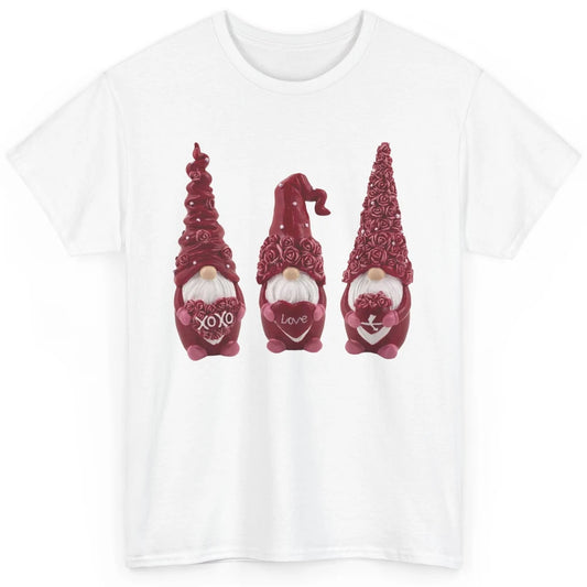 Pink Gnomes Love Valentines Loads Of Love Western Valentine Classic Unisex T-Shirt