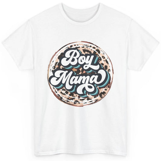 Retro Boy Mama Leopard Lightning Bolt Western Country Mama Classic Unisex T-Shirt