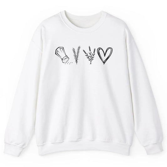 Practical Magic Witch Salt Rosemary Lavender Love Gardening Unisex Crewneck Sweatshirt