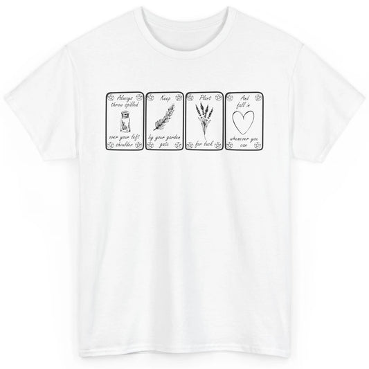 Practical Magic Gardening Card Gardeners Plant Lovers Gift Classic Unisex T-Shirt