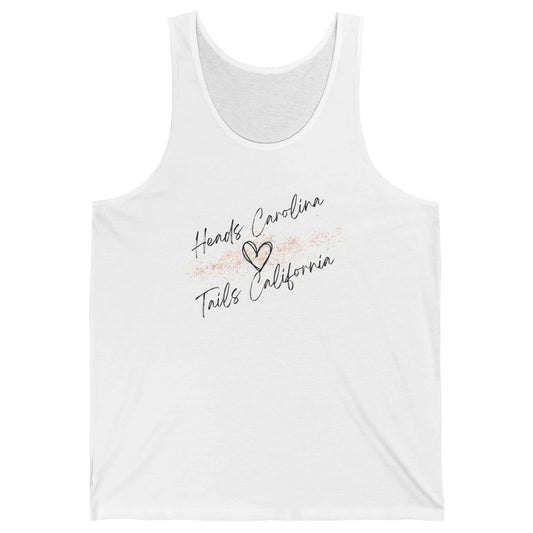 Retro Heads Carolina Tails California Western Summer Holiday Unisex Jersey Tank