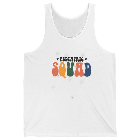 Pediatric Squad Peds Nurse Pediatric Physical Nursing School Unisex Jersey Tank