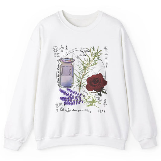 Practical Magic Gardening Card Gardeners Plant Lovers Gift Unisex Crewneck Sweatshirt