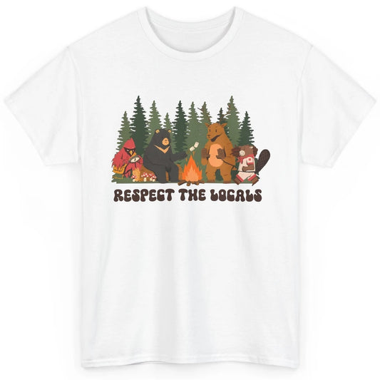 Respect Local Wildlife Camping Outdoor Mountain Environment Classic Unisex T-Shirt