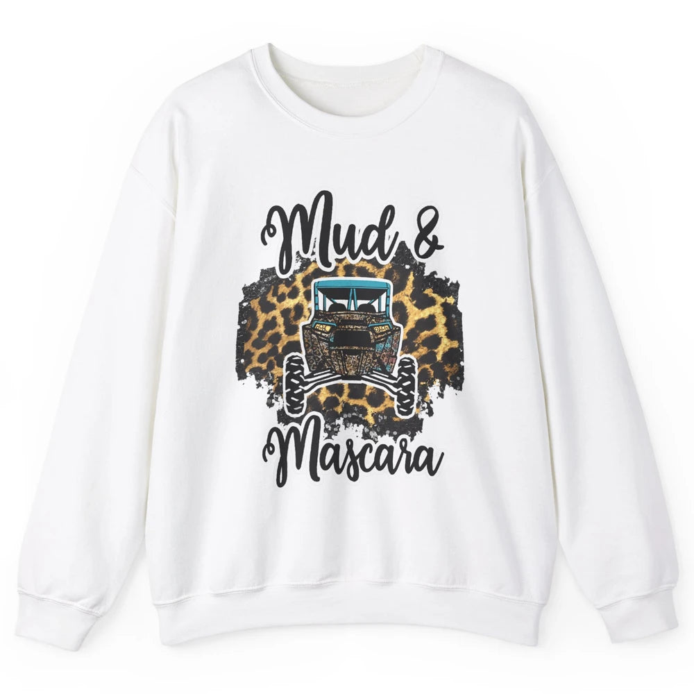 Mud And Mascara Leopard Mud ATV Offroad UTV SXS Rider Women Unisex Crewneck Sweatshirt