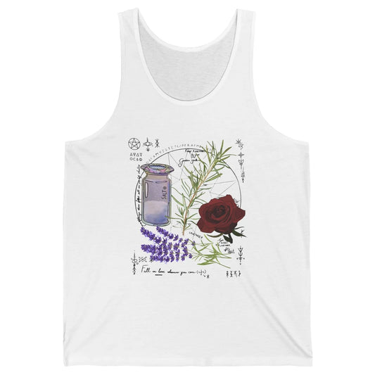 Practical Magic Gardening Card Gardeners Plant Lovers Gift Unisex Jersey Tank