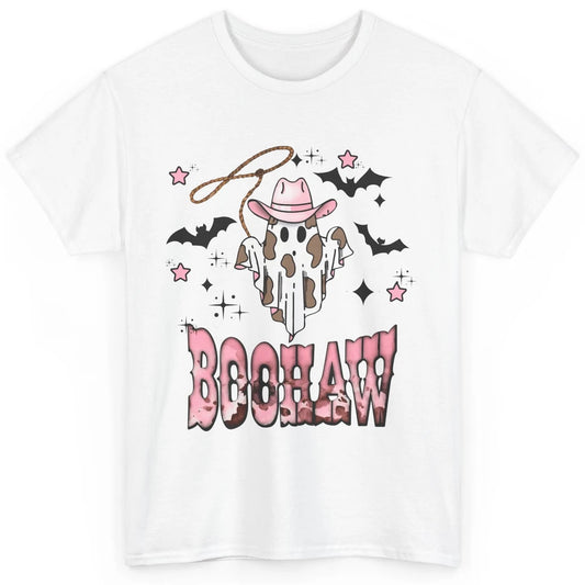 Retro Cowboy Ghost Boohaw Boot Scooting Western Halloween Classic Unisex T-Shirt