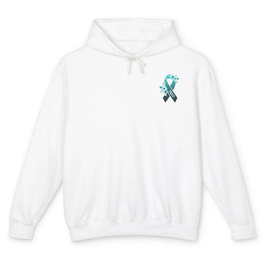 Premenstrual Dysphoric Disorder PMDD Awareness Ribbon Unisex Lightweight Hoodie