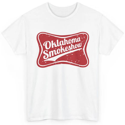 Retro Cowgirl Oklahoma Smokeshow Small Town Western Country Classic Unisex T-Shirt