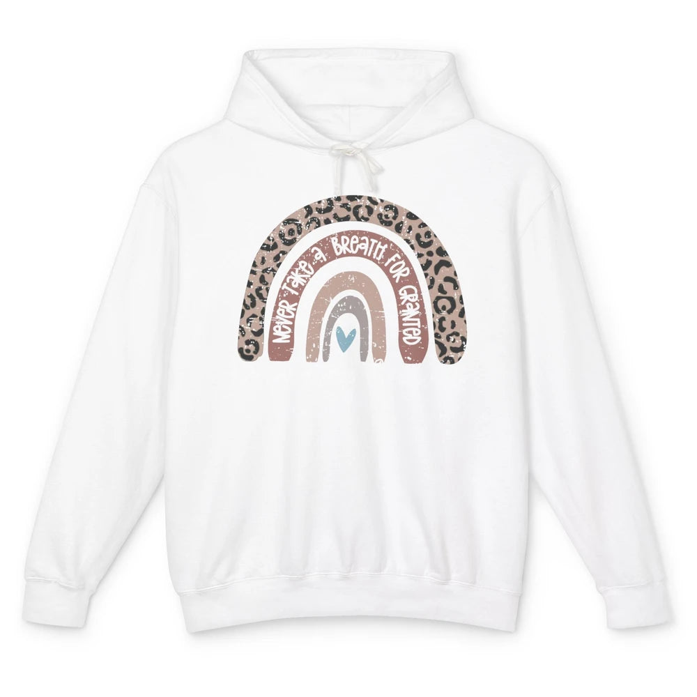 Retro Respiratory Therapy Rainbow Respiratory Therapist Gift Unisex Lightweight Hoodie