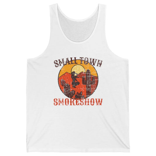 Retro Cowgirl Desert Small Town Smokeshow Western Country Unisex Jersey Tank