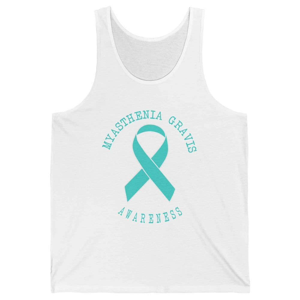 Myasthenia Gravis Awareness Ribbon Neuromuscular Disease Unisex Jersey Tank
