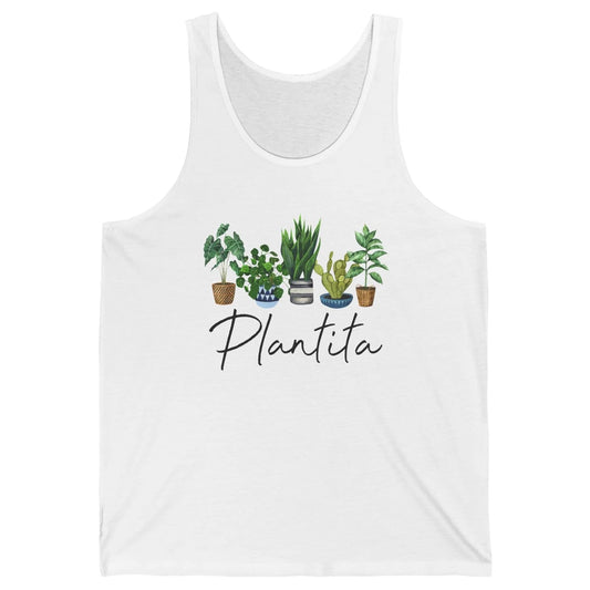 Plantita Plant Lovers Gardening Planting Plant Lady Gift Unisex Jersey Tank