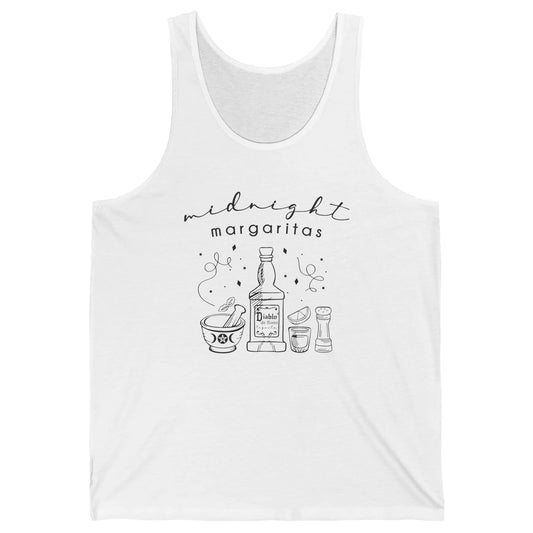Midnight Margaritas Practical Magic Gardening Witch Planting Unisex Jersey Tank