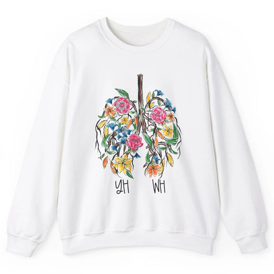 Our Very Breath Speaks His Name YHWH Christian Religious Unisex Crewneck Sweatshirt