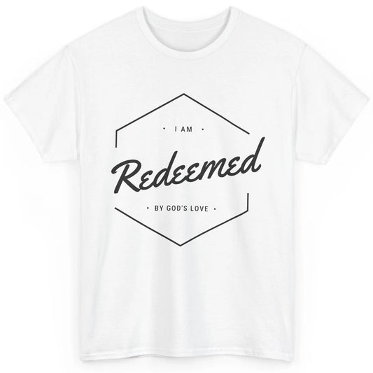 Redeemed By God's Love Butterfly Christian Religious Gift Classic Unisex T-Shirt
