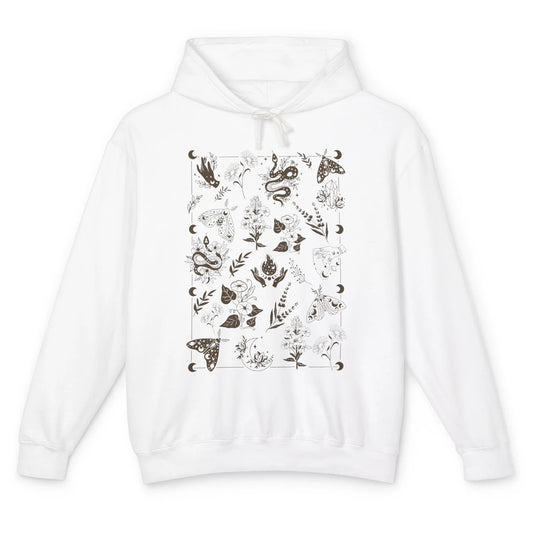 Practical Magic Witch Gardening Card Gardeners Plant Lovers Unisex Lightweight Hoodie