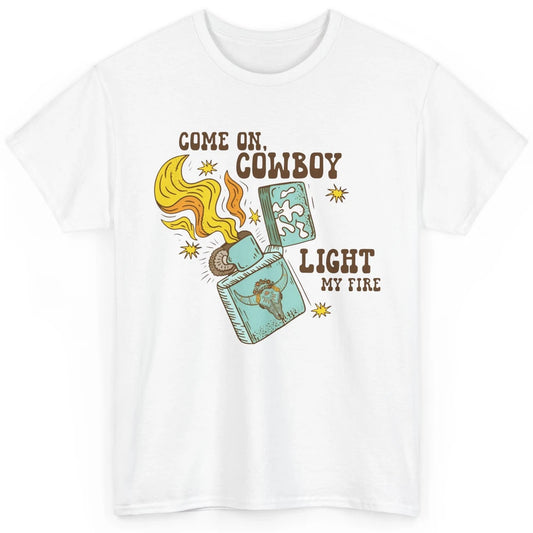 Retro Cowgirl Just Smile And Say God Bless Western Desert Classic Unisex T-Shirt