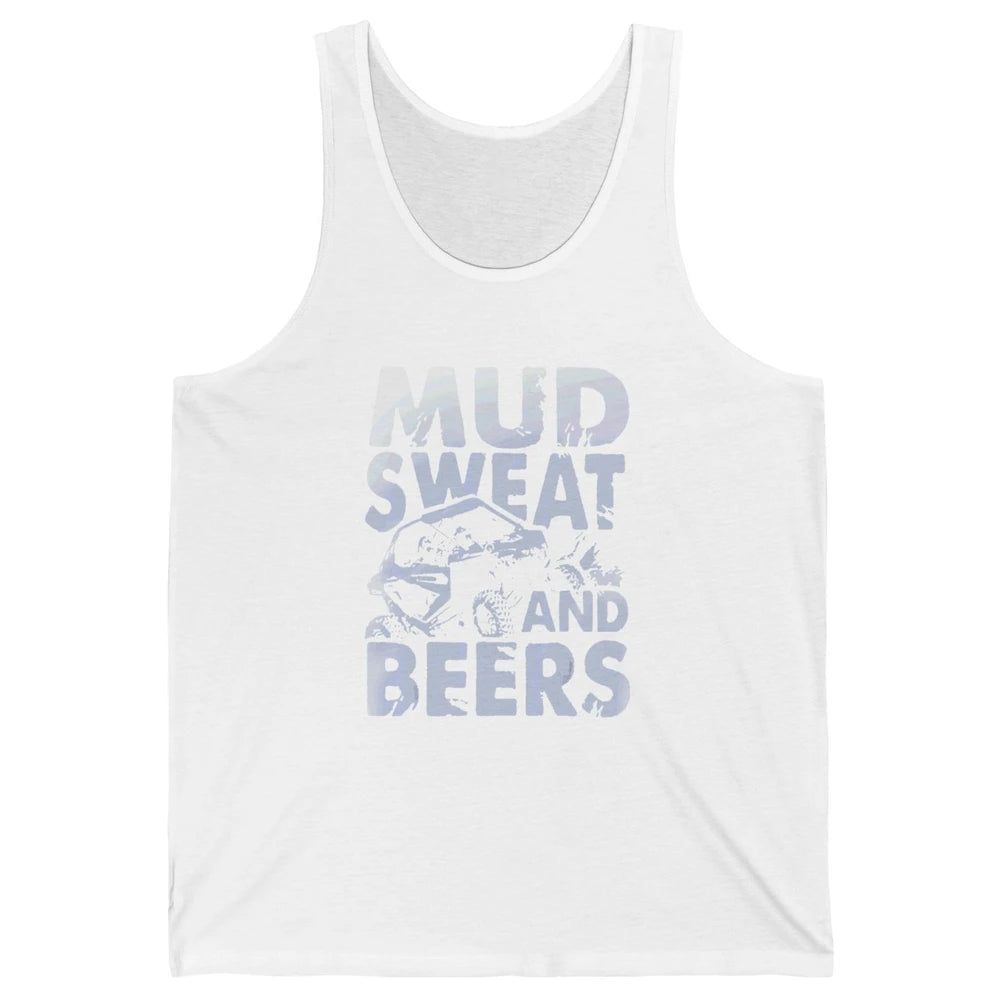 Mud Sweat And Beer Racing Rider UTV Retro ATV SXS Offroad Unisex Jersey Tank