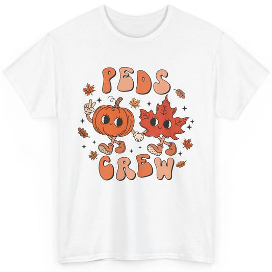 PEDS Crew Fall Pediatric Nurse Autumn Thanksgiving Medical Classic Unisex T-Shirt