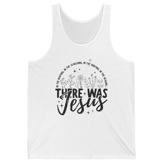 In the Hurting There Was Jesus Boho Christian Bible Floral Unisex Jersey Tank