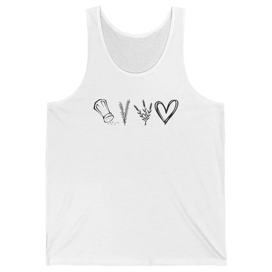 Practical Magic Witch Salt Rosemary Lavender Love Gardening Unisex Jersey Tank