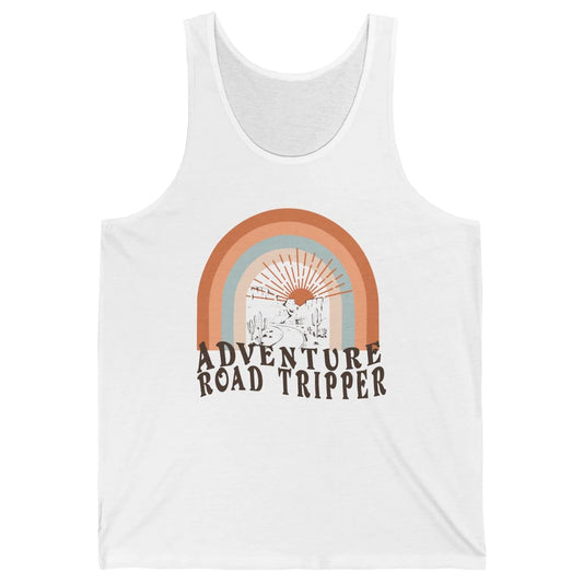Retro Adventure Road Tripper Vintage Country Wilderness Unisex Jersey Tank