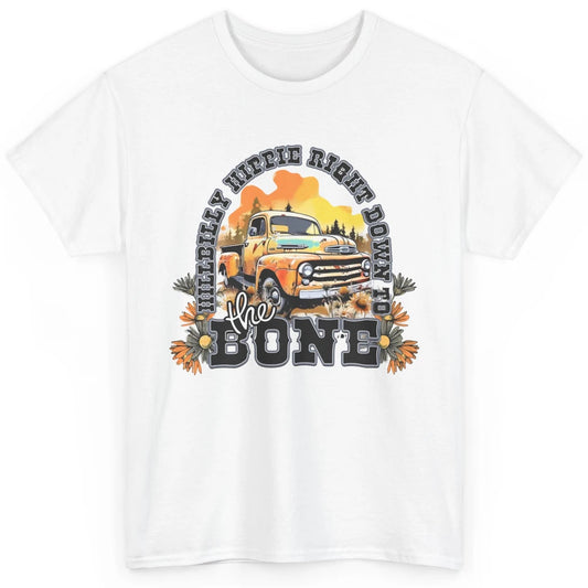 Retro Desert Truck Hippie Hillbilly Western Country Cowgirl Classic Unisex T-Shirt