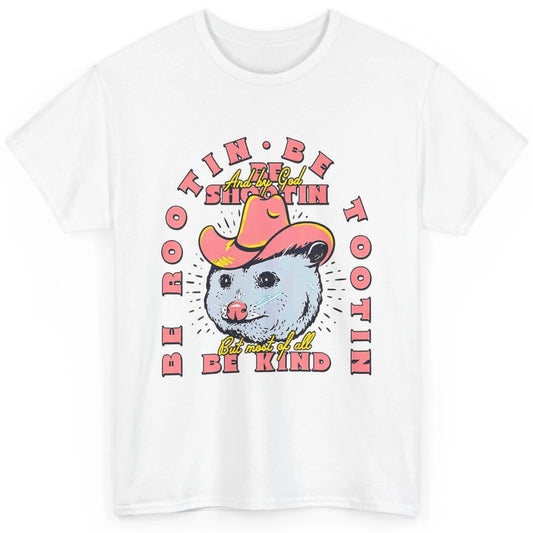 Opossum Be Rootin Tootin Funny Raccoon Street Wild Animal Classic Unisex T-Shirt