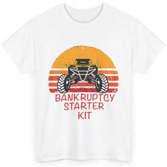 Retro Bankruptcy Starter Kit Mud Ride UTV SXS Offroad Racer Classic Unisex T-Shirt
