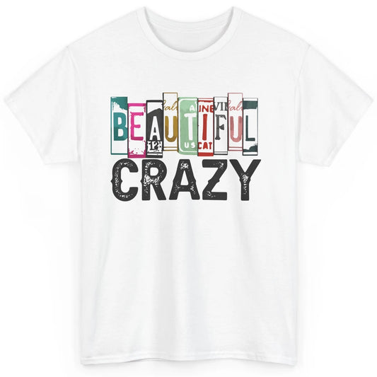 Retro Cowgirl Beautiful Crazy Western Country Cowgirl Classic Unisex T-Shirt