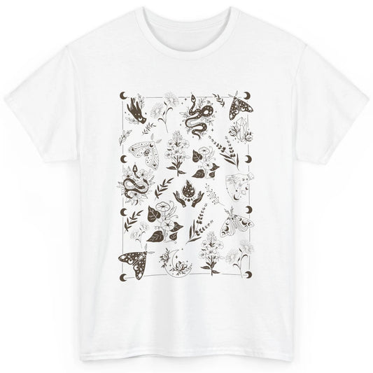 Practical Magic Witch Gardening Card Gardeners Plant Lovers Classic Unisex T-Shirt