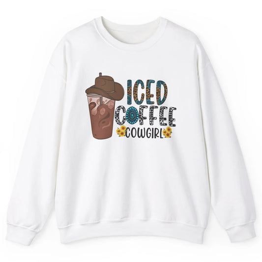 Peace Love Rodeo Coffee Western Boots Cactus Cowboy Vintage Unisex Crewneck Sweatshirt