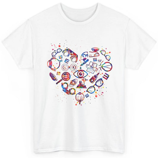 Optometrist Eyeglasses Technician Optometry Eye Doctor Heart Classic Unisex T-Shirt