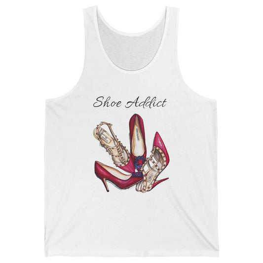 Shoes Addict Women High Heels Shoes Lovers Women Gift Unisex Jersey Tank