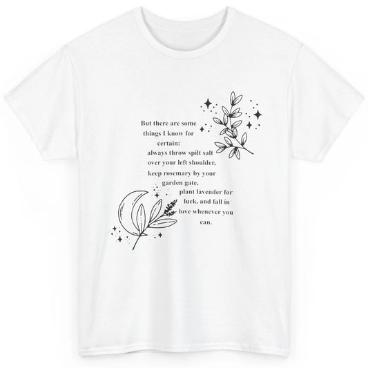 Practical Magic Witch Gardening Card Gardeners Plant Lovers Classic Unisex T-Shirt