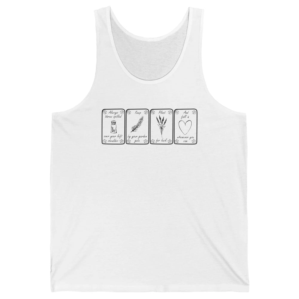 Practical Magic Gardening Card Gardeners Plant Lovers Gift Unisex Jersey Tank