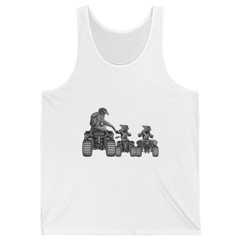Quad Bike Father And Son Four Wheeler ATV SXS Life Offroad Unisex Jersey Tank