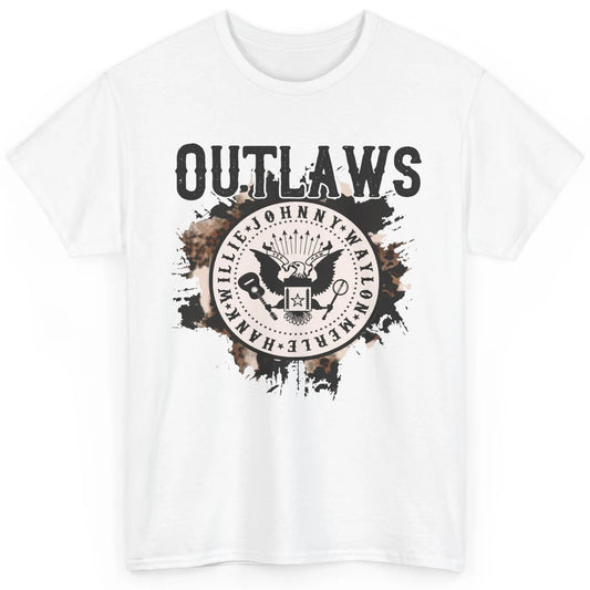 Retro Cowboy Bird Outlaws Western Country Music Cowgirl Classic Unisex T-Shirt