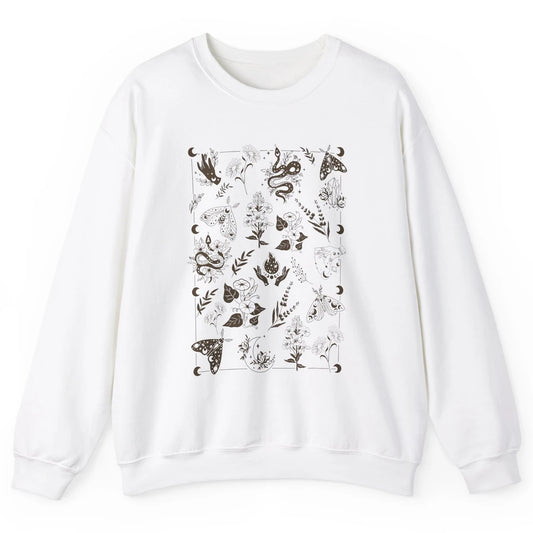 Practical Magic Witch Gardening Card Gardeners Plant Lovers Unisex Crewneck Sweatshirt