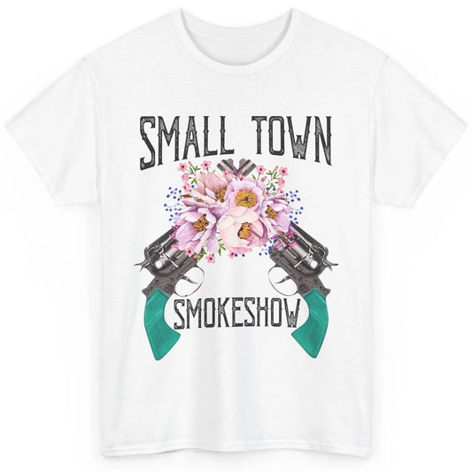 Retro Floral Cowgirl Small Town Smokeshow Western Country Classic Unisex T-Shirt