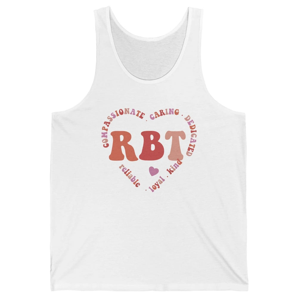 Registered Behavior Technician Valentines RBT Appreciation Unisex Jersey Tank