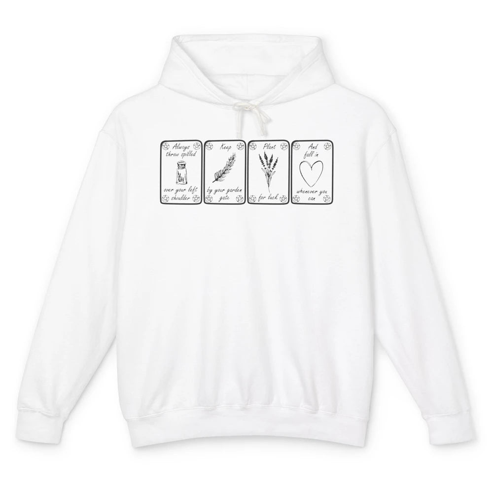 Practical Magic Gardening Card Gardeners Plant Lovers Gift Unisex Lightweight Hoodie