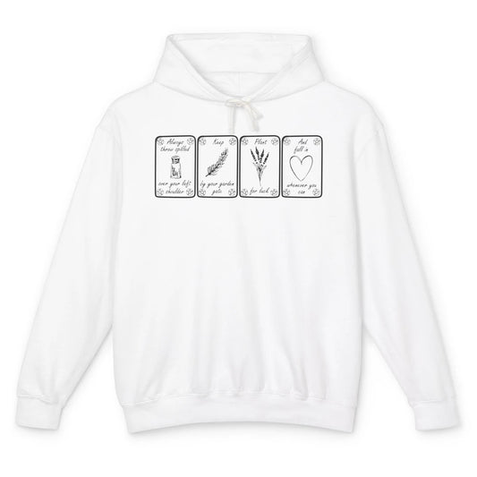 Practical Magic Gardening Card Gardeners Plant Lovers Gift Unisex Lightweight Hoodie
