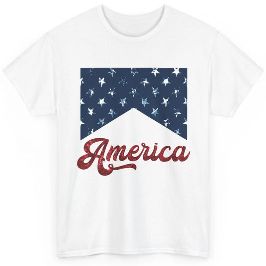 Retro America 4th Of July Independence Day Western Patriots Classic Unisex T-Shirt