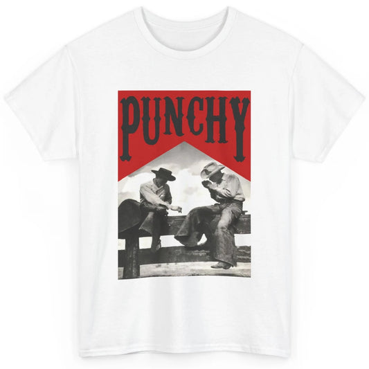 Retro Punchy Cowboy Killer Western Country Cowgirl Gift Classic Unisex T-Shirt